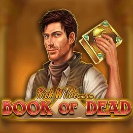 Book of Dead online game logo by Play'n GO on cocoa-casino.eu