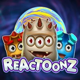Reactoonz by Play'n GO, showcased at cocoa-casino.eu – game logo